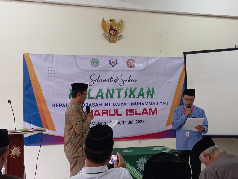 Pergantian Kepala MI Muhammadiyah Manarul Islam Memulai Era Baru