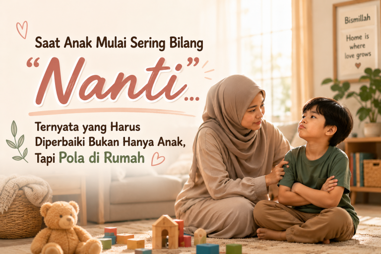 Anak Mulai Sering Bilang “Nanti”? Lakukan 6 Solusi Ini!